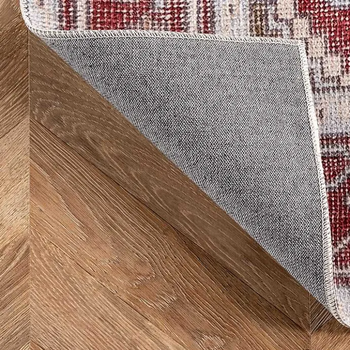 Best Kirklands Home Miley Traditional Medallion Washable Area Rug, 5x8