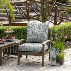 Outlet Kirklands Home Millennial Leaf 2-pc. Outdoor Deep Seat Cushion