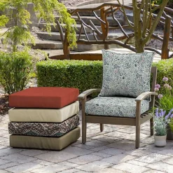 Outlet Kirklands Home Millennial Leaf 2-pc. Outdoor Deep Seat Cushion