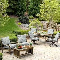 Outlet Kirklands Home Millennial Leaf 2-pc. Outdoor Deep Seat Cushion