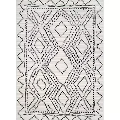 Online Kirklands Home Millie Dotted Diamond Area Rug, 8x10