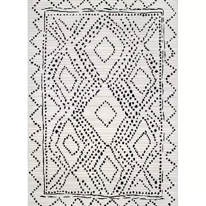 Online Kirklands Home Millie Dotted Diamond Area Rug, 8x10