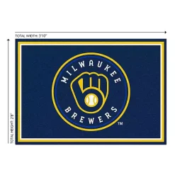 Kirklands Home Milwaukee Brewers Spirit Rug, 3x4