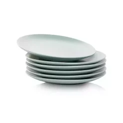 Online Kirklands Home Mineral Classic Coupe Salad Plates, Set of 6 Blue