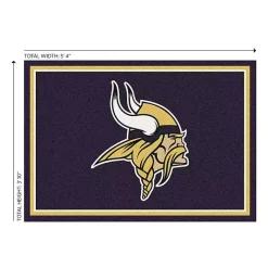Online Kirklands Home Minnesota Vikings Area Rug, 4x6 Purple