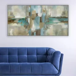 Sale Kirklands Home Mirage Framed Canvas Art Print