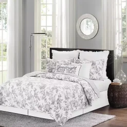 Outlet Kirklands Home Miriam Floral & Stripe 3-pc. Full/Queen Quilt Set