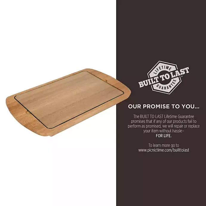 Hot Kirklands Home Mississippi Bulldogs Wood and Glass Serving Board