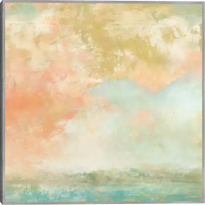Outlet Kirklands Home Mist Framed Canvas Art Print