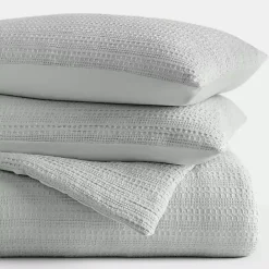 Sale Kirklands Home Mist Waffle Ultra-Soft 3-pc. Twin Comforter Set Green