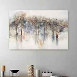Kirklands Home Misty Woods I Abstract Canvas Art Print