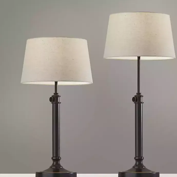 Hot Kirklands Home Mitchell Table Lamps, Set of 2 Tan