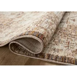 Online Kirklands Home Mocha and Cream Sorrento Area Rug, 5x7
