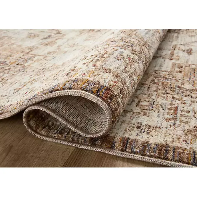 Online Kirklands Home Mocha and Cream Sorrento Area Rug, 5x7