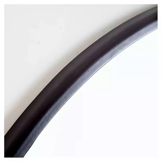 Sale Kirklands Home Modern Metal Round Wall Mirror Black