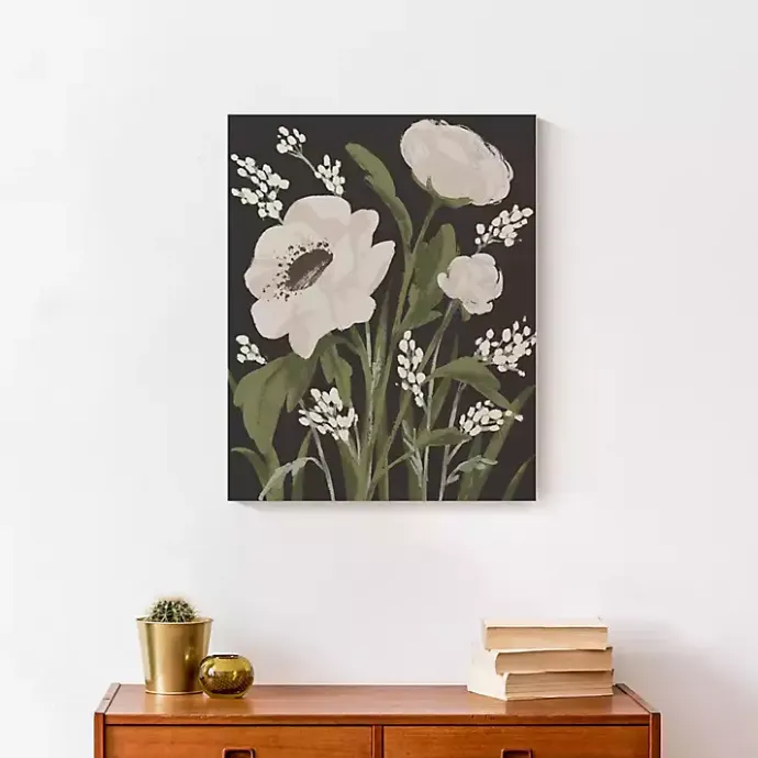 New Kirklands Home Modern Farmhouse Floral I Canvas Art Print