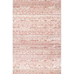 Kirklands Home Modern Hattie Area Rug, 5x8 Orange