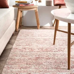 Kirklands Home Modern Hattie Area Rug, 5x8 Orange