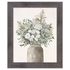 Best Kirklands Home Modern Transitional Flowers Framed Wall Art
