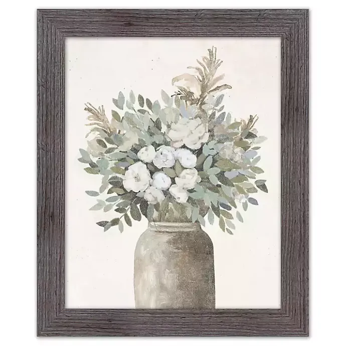 Best Kirklands Home Modern Transitional Flowers Framed Wall Art