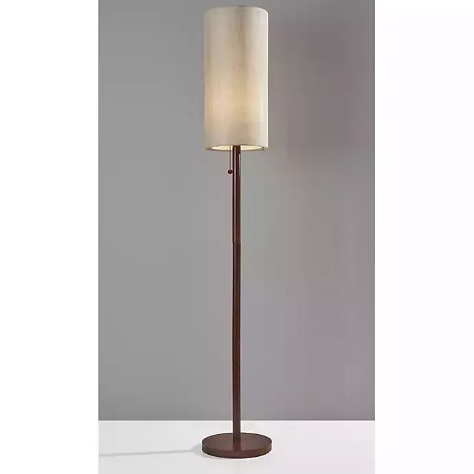 Best Kirklands Home Modern Wood Emma Floor Lamp Tan