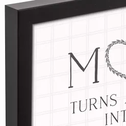 Clearance Kirklands Home Mom Turns a House into a Home Framed Canvas Print
