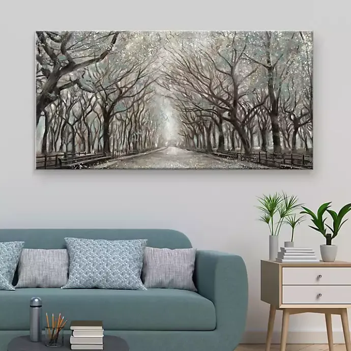 Hot Kirklands Home Momentary Quiet Platinum Panel Canvas Art Print Multi