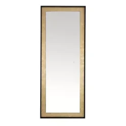 Outlet Kirklands Home Montauk LED Full Length Mirror Gold