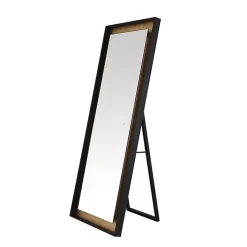 Outlet Kirklands Home Montauk LED Full Length Mirror Gold