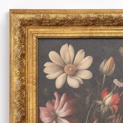 Hot Kirklands Home Moody Mixed Floral Framed Art Print