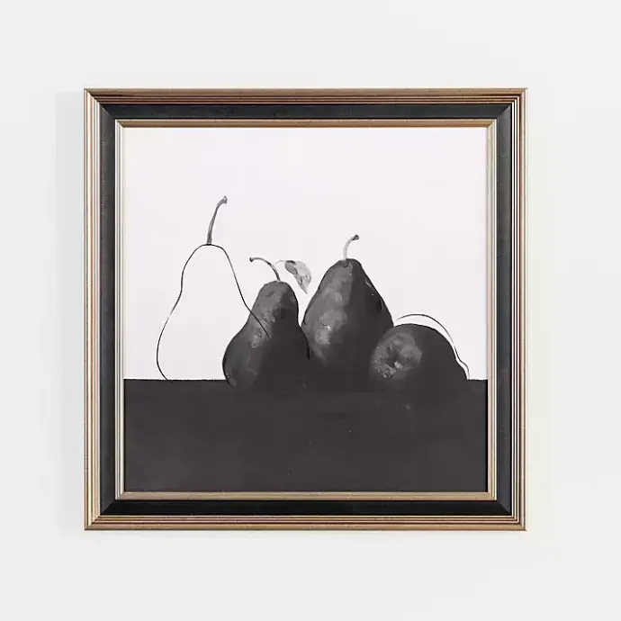 Kirklands Home Moody Pears Framed Art Print