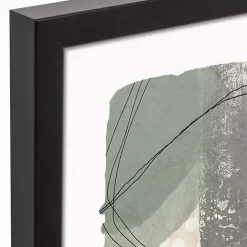 Clearance Kirklands Home Moody Toned Abstract Framed Canvas Art Print Multi