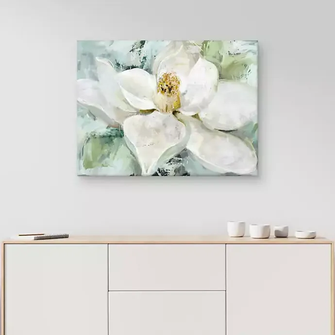 Hot Kirklands Home Morning Magnolia Canvas Art Print Multi