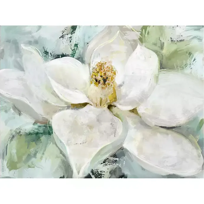 Hot Kirklands Home Morning Magnolia Canvas Art Print Multi