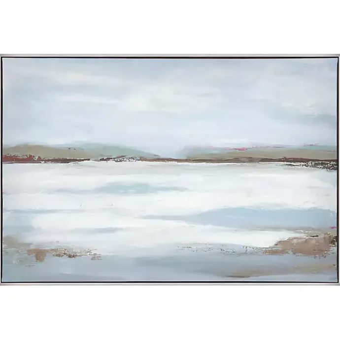 Best Kirklands Home Morning Sea Framed Canvas Art Print
