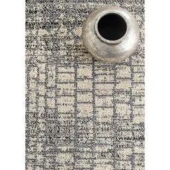 New Kirklands Home Moroccan Tassel Area Rug, 5x8 Gray