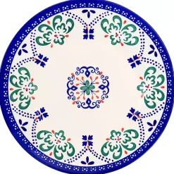 Kirklands Home Mosaic Glazed Round 12-pc. Dinnerware Set