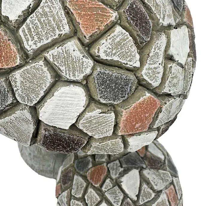 Online Kirklands Home Mosaic Mushrooms Outdoor Statue