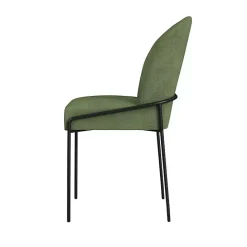 Online Kirklands Home Moss Velvet Metal Dining Chair Green