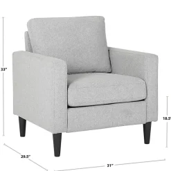 Hot Kirklands Home Mossy Contemporary Upholstered Accent Chair Green