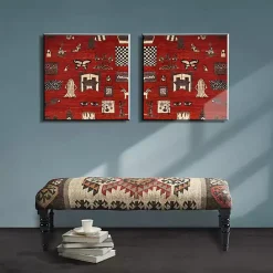 Sale Kirklands Home Color Bohemian Bench Multi