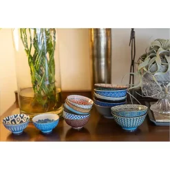 Discount Kirklands Home Patterned Ceramic 8-pc. Bowl Set Multi