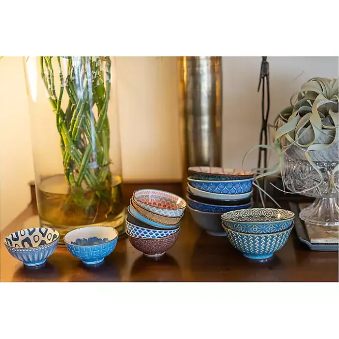 Discount Kirklands Home Patterned Ceramic 8-pc. Bowl Set Multi