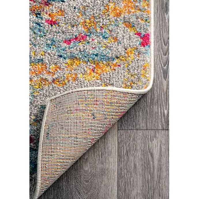 Clearance Kirklands Home color Abstract Pattern Area Rug, 7x10 Multi