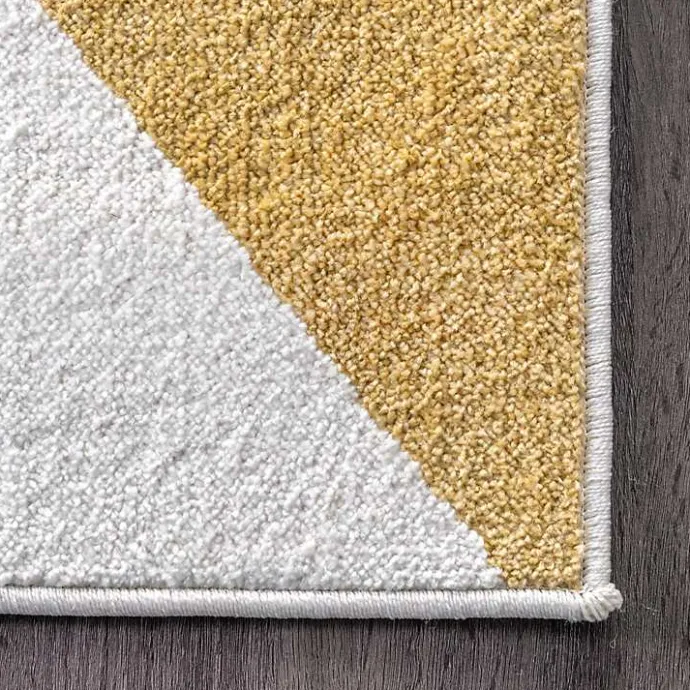 New Kirklands Home Multicolor Abstract Shapes Area Rug, 8x10