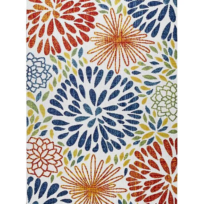 Clearance Kirklands Home Multicolor Burst Indoor/Outdoor Area Rug, 5x8