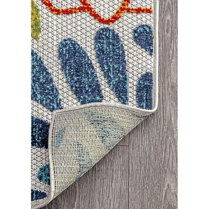 Clearance Kirklands Home Multicolor Burst Indoor/Outdoor Area Rug, 5x8