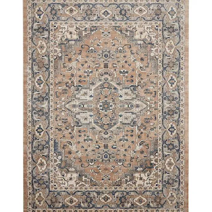 Outlet Kirklands Home Multicolor Nadia Medallion Area Rug, 8x10 Gray