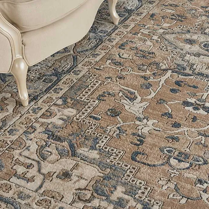 Outlet Kirklands Home Multicolor Nadia Medallion Area Rug, 8x10 Gray