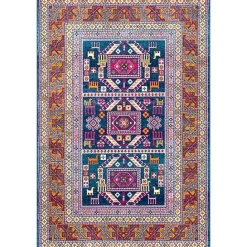 Kirklands Home -Color Tribal Marisela Area Rug, 5x7 Multi